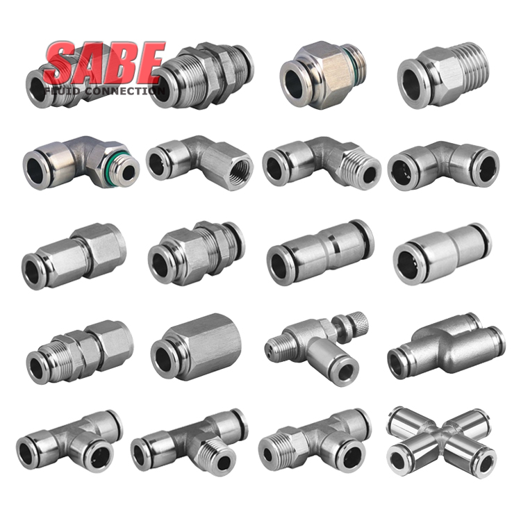I-Stainless Steel Push In Fittings